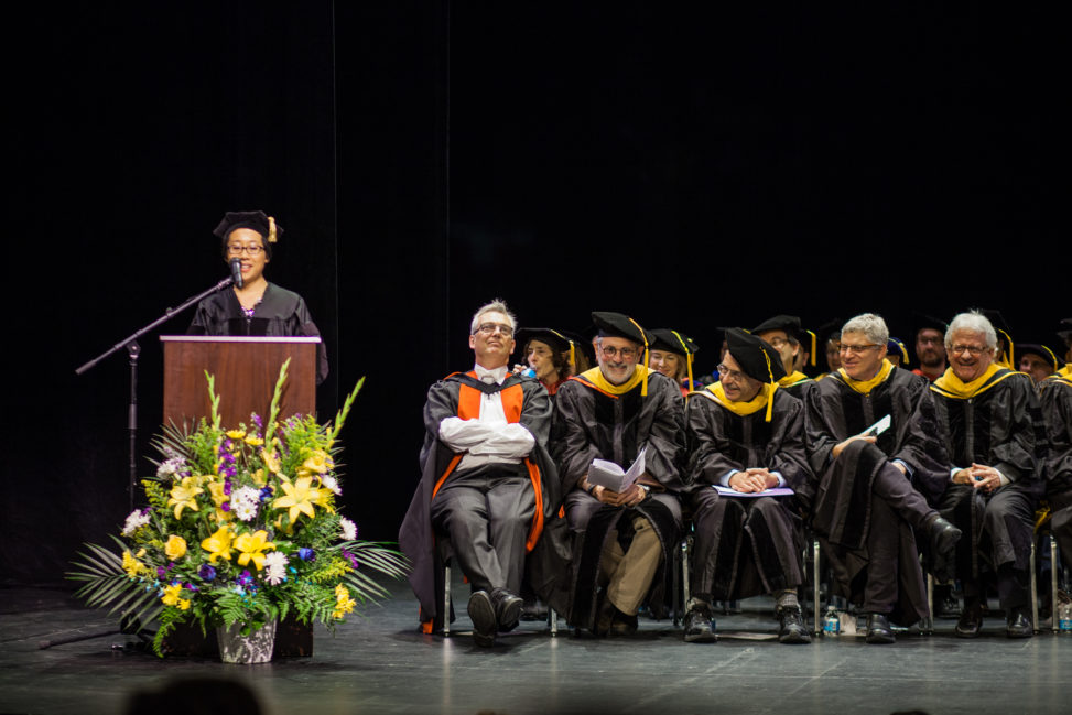 UC Berkeley MCB Graduate Commencement Ceremony 2016 - Student Speaker: Cindy Wang
